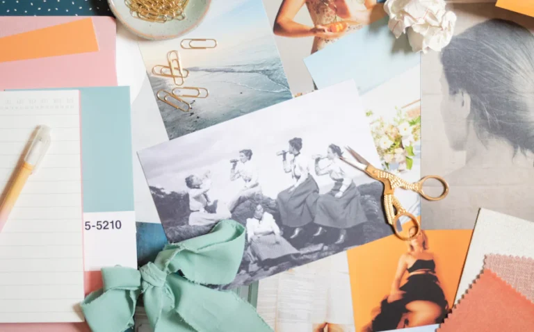 Brand identity mood board